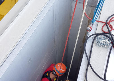 Entfernung Schalungsholz in Lüftungsschächten