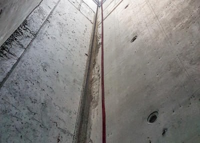 Entfernung Schalungsholz in Lüftungsschächten